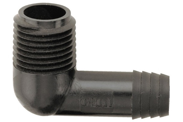 Toro 1/2" (1.3 cm) Male Elbow (53304) for sale at Cape Fear Tractor & Saw, North Carolina