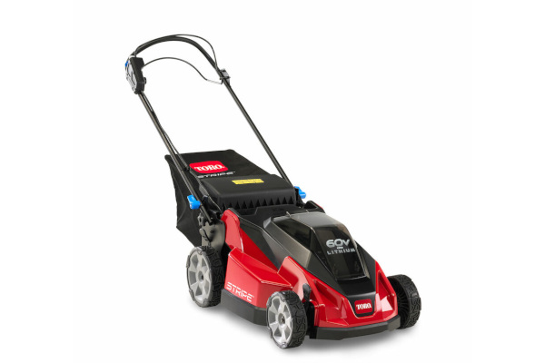 Toro | Recycler® Self-Propel Mowers | Model 60V MAX* 21 in. Stripe™ Self-Propelled Mower - 5.0Ah Battery/Charger Included (21620) for sale at Cape Fear Tractor & Saw, North Carolina