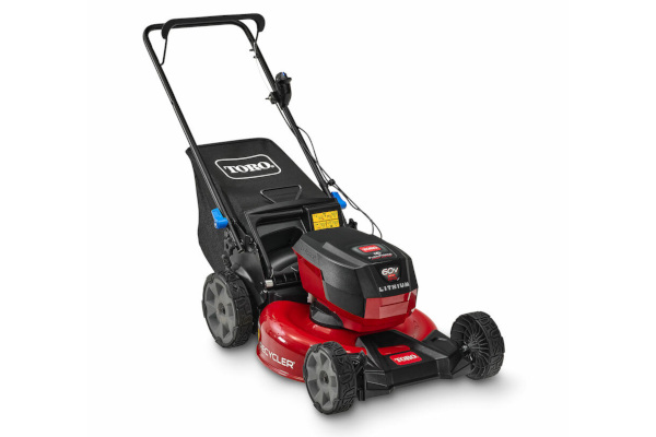 Toro | Recycler® Push Mowers | Model 60V Max* 21 in. (53cm) Recycler® w/SmartStow® Push Lawn Mower with 4.0Ah Battery (21323) for sale at Cape Fear Tractor & Saw, North Carolina