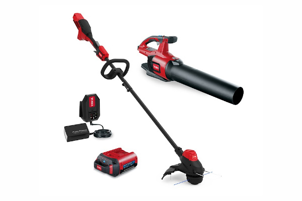 Toro | Combo Kit | Model 60V MAX* Electric Battery String Trimmer / Leaf Blower Combo Kit (51881) for sale at Cape Fear Tractor & Saw, North Carolina