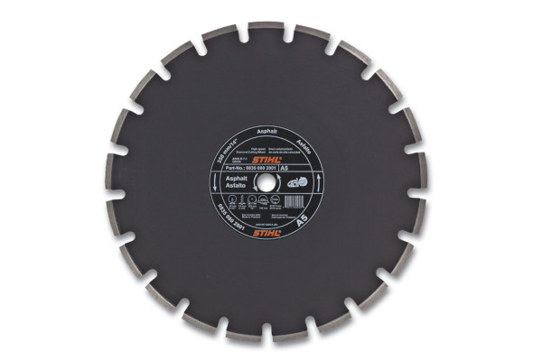 Stihl D-A 05 Diamond Wheel for Asphalt - Economy Grade for sale at Cape Fear Tractor & Saw, North Carolina