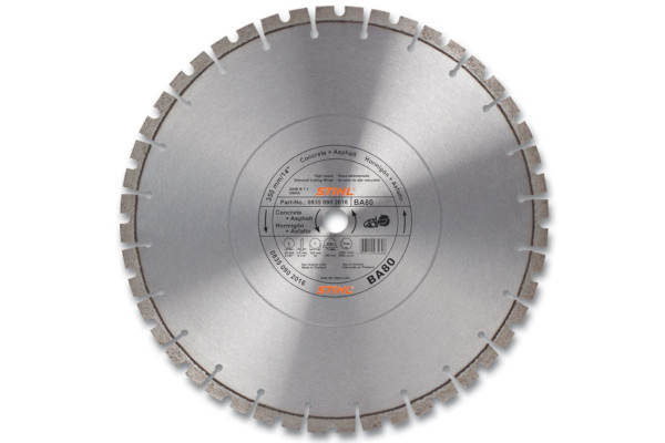 Stihl | Diamond Wheels | Model D-BA80 Diamond Wheel - Premium Grade for sale at Cape Fear Tractor & Saw, North Carolina