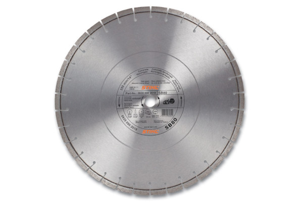 Stihl D-SB80 Diamond Wheel - Premium Grade for sale at Cape Fear Tractor & Saw, North Carolina